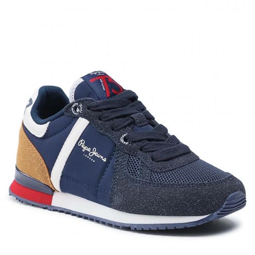 Pepe jeans garcon sydney combi boy bleu1842401_2 sur voshoes.com