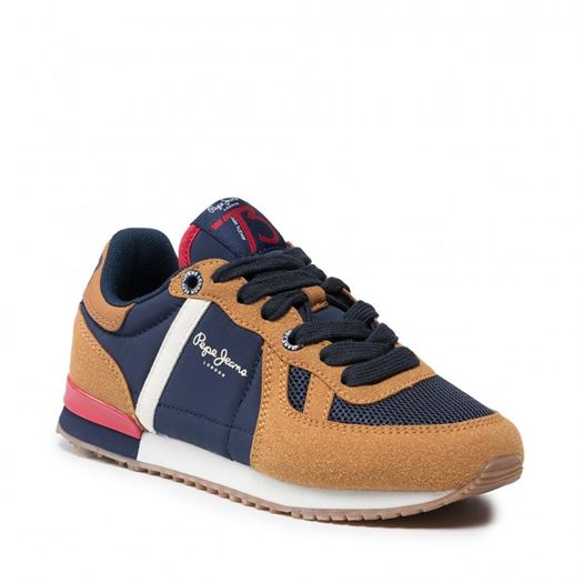 Pepe jeans garcon sydney combi boy marron1842402_2 sur voshoes.com