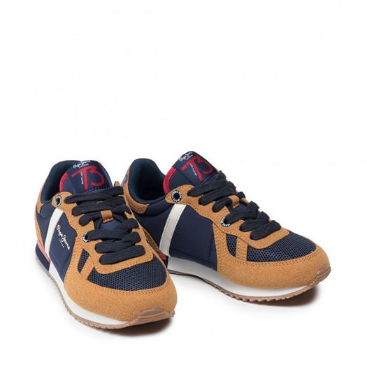 Pepe jeans garcon sydney combi boy marron1842402_4 sur voshoes.com