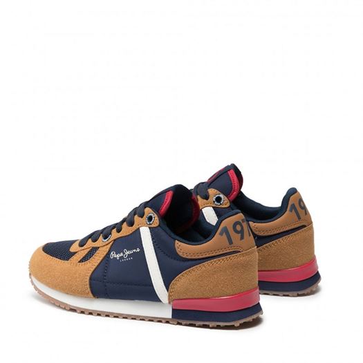 Pepe jeans garcon sydney combi boy marron1842402_6 sur voshoes.com