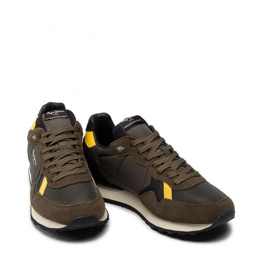 Pepe jeans homme britt man urban vert1843002_3 sur voshoes.com