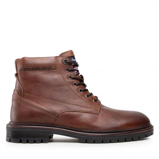 homme Pepe jeans homme ned boot lth warm marron