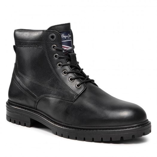 Pepe jeans homme ned boot lth warm noir1843802_2 sur voshoes.com