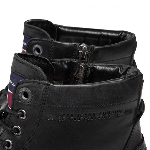 Pepe jeans homme ned boot lth warm noir1843802_4 sur voshoes.com