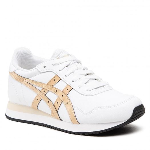 Asics femme tiger runner blanc1845601_2 sur voshoes.com
