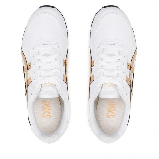 Asics femme tiger runner blanc1845601_6 sur voshoes.com