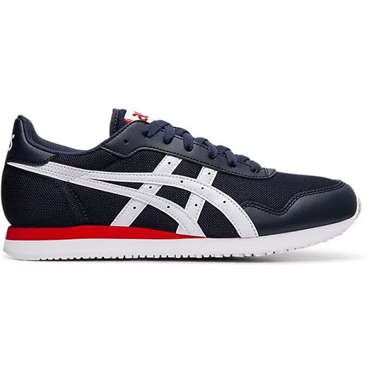 homme Asics homme tiger runner bleu