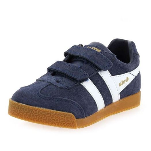 Gola garcon harrier strap bleu1846703_4 sur voshoes.com