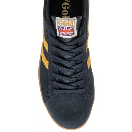 Gola homme equipe suede bleu1847306_5 sur voshoes.com