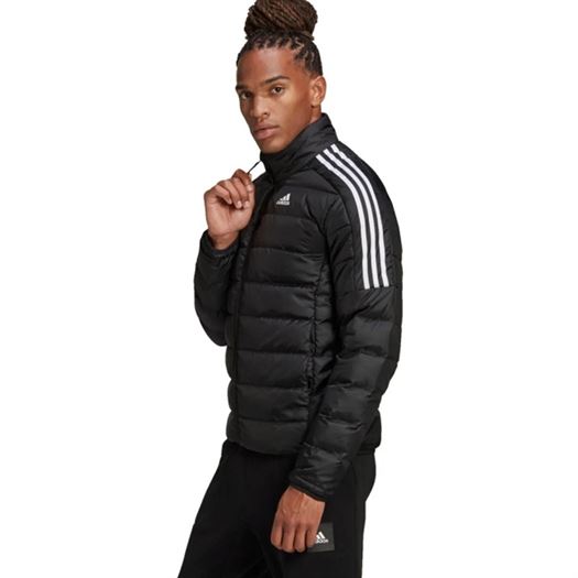 Adidas homme ess down jacket noir1849101_4 sur voshoes.com