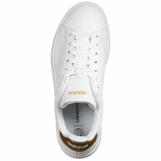 Adidas femme advantage blanc1849401_4 sur voshoes.com