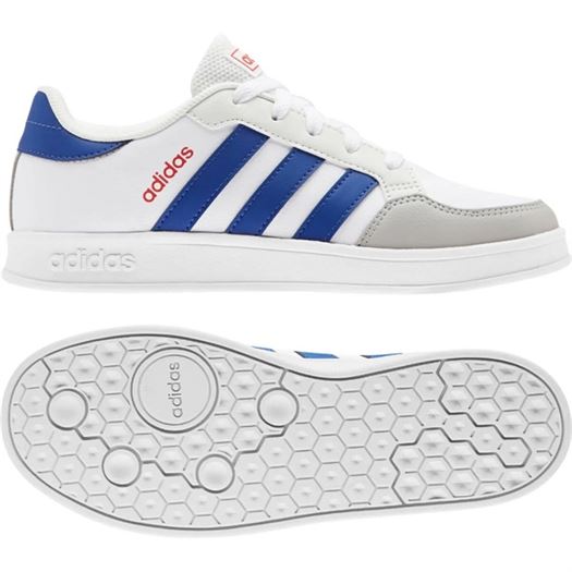 Adidas garcon breaknet k blanc1849601_2 sur voshoes.com