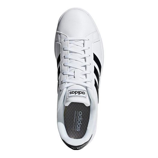 Adidas homme grand court blanc1850201_3 sur voshoes.com