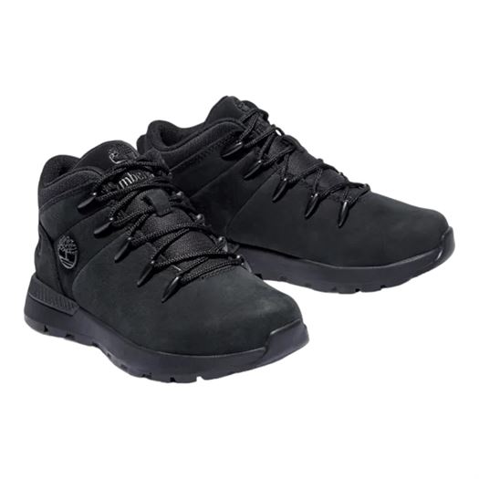 Timberland garcon sprint trekker mid noir1857302_2 sur voshoes.com