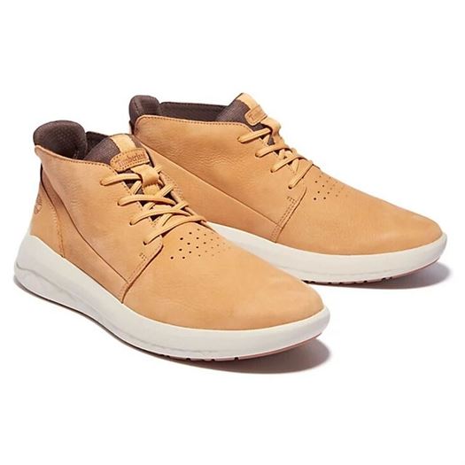 Timberland homme bradstreet ult pt chk jaune1859801_3 sur voshoes.com