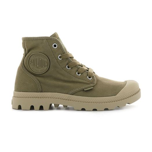 femme Palladium femme pampa hi vert