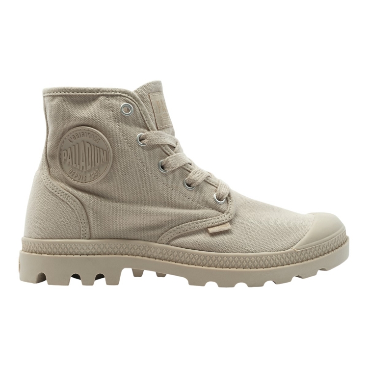 femme Palladium femme pampa hi beige