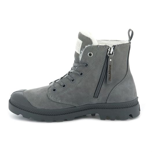 Palladium femme pampa hi zip wl gris1860503_2 sur voshoes.com