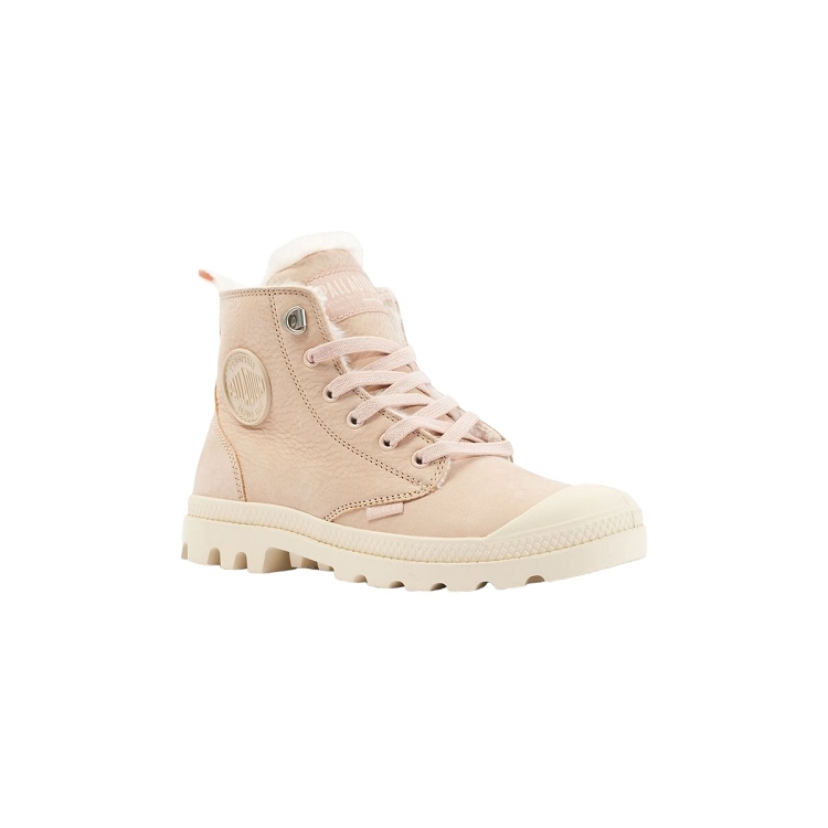 Palladium femme pampa hi zip wl beige1860507_2 sur voshoes.com