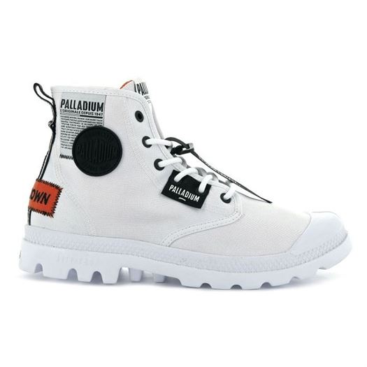 femme Palladium femme pampa lite overlab u blanc