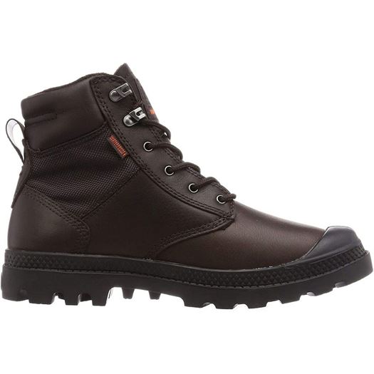 homme Palladium homme pampa shield wp lth marron