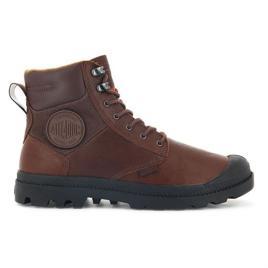 homme Palladium homme pampa shield wp lth marron