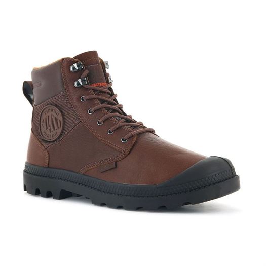 Palladium homme pampa shield wp lth marron1860705_2 sur voshoes.com