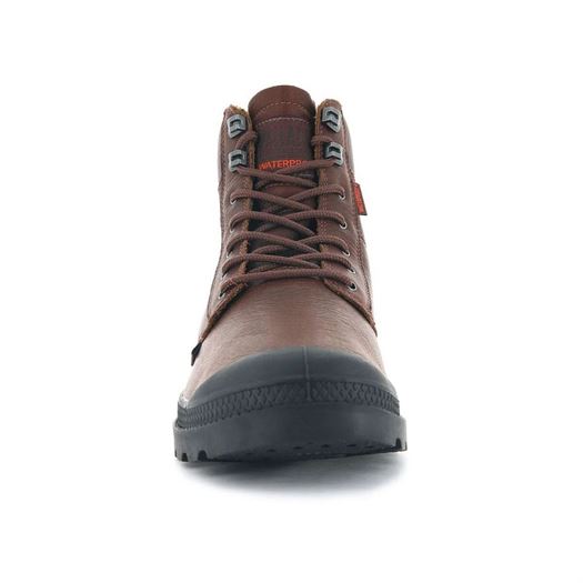 Palladium homme pampa shield wp lth marron1860705_5 sur voshoes.com