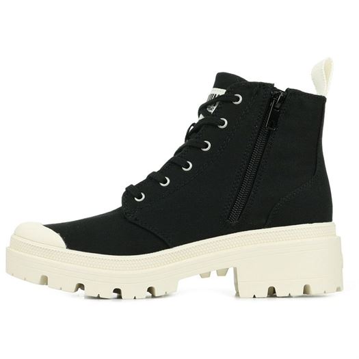 Palladium femme pallabase twill noir1860802_3 sur voshoes.com