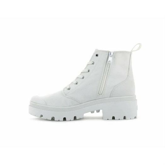 Palladium femme pallabase twill blanc1860803_3 sur voshoes.com