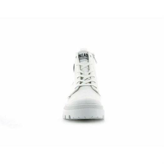 Palladium femme pallabase twill blanc1860803_4 sur voshoes.com