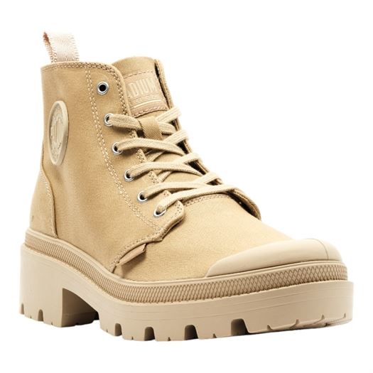 Palladium femme pallabase twill marron1860810_2 sur voshoes.com