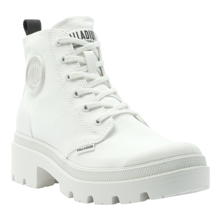 Palladium femme pallabase twill blanc1860811_2 sur voshoes.com