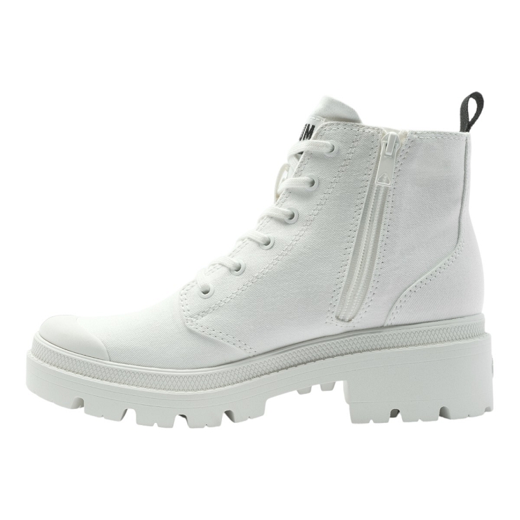 Palladium femme pallabase twill blanc1860811_4 sur voshoes.com