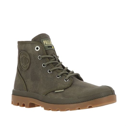 Palladium homme pampa hi wax marron1861002_2 sur voshoes.com