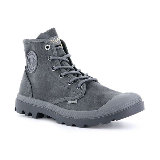 Palladium homme pampa hi wax gris1861003_2 sur voshoes.com