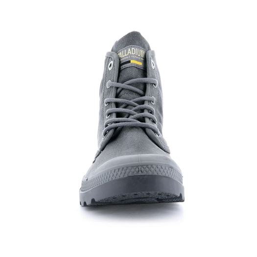 Palladium homme pampa hi wax gris1861003_4 sur voshoes.com