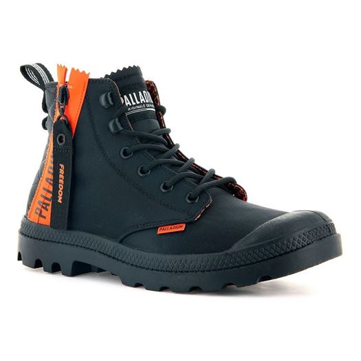 Palladium femme pampa unlocked noir1861401_2 sur voshoes.com