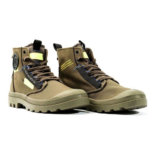 Palladium homme pampa hi recraft vert1861703_4 sur voshoes.com