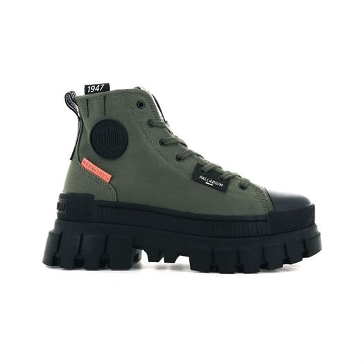 femme Palladium femme revolt hi tx vert