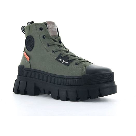 Palladium femme revolt hi tx vert1862302_2 sur voshoes.com