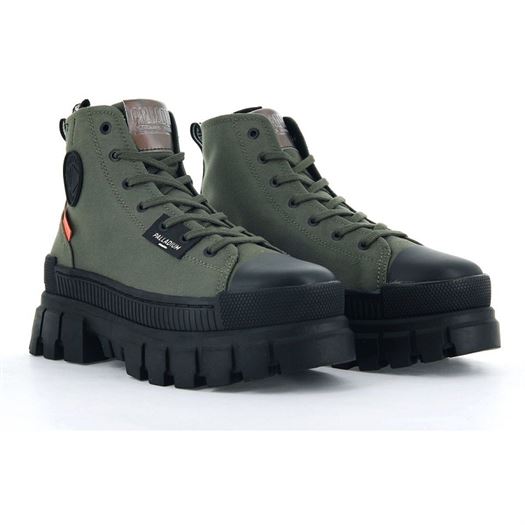 Palladium femme revolt hi tx vert1862302_3 sur voshoes.com