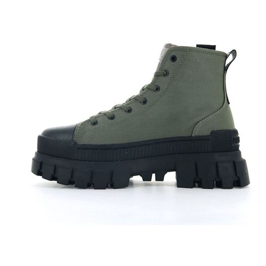 Palladium femme revolt hi tx vert1862302_4 sur voshoes.com