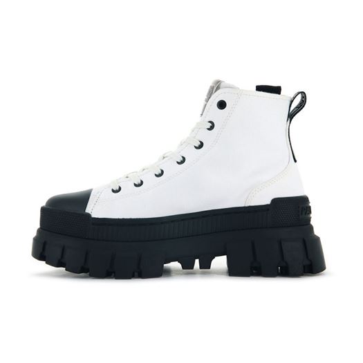 Palladium femme revolt hi tx blanc1862303_3 sur voshoes.com