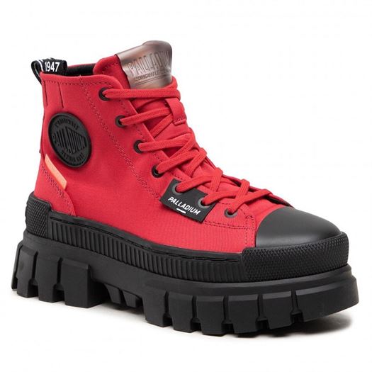 Palladium femme revolt hi tx rouge1862304_2 sur voshoes.com