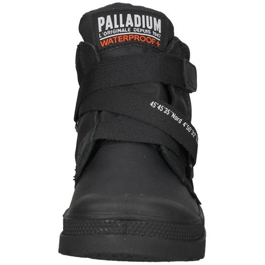 Palladium garcon pampa hi cuffstr wp noir1862601_4 sur voshoes.com