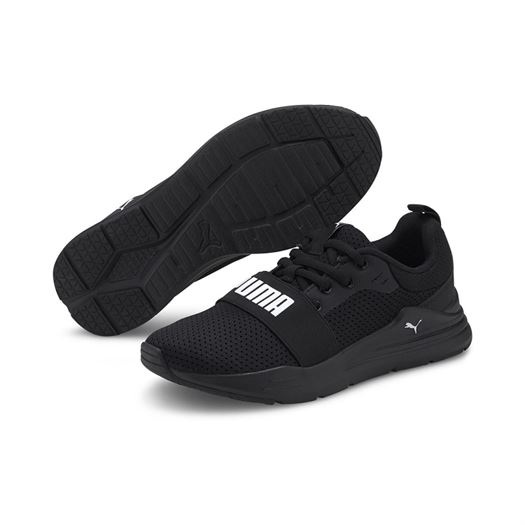 Puma garcon puma wired run jr noir1865601_2 sur voshoes.com