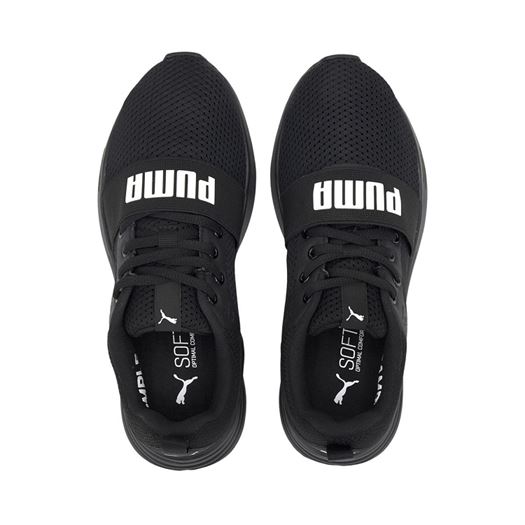 Puma garcon puma wired run jr noir1865601_5 sur voshoes.com