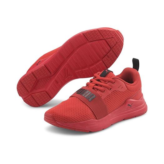 Puma garcon puma wired run jr rouge1865602_2 sur voshoes.com