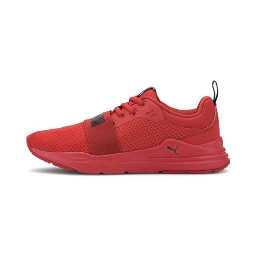 Puma garcon puma wired run jr rouge1865602_3 sur voshoes.com